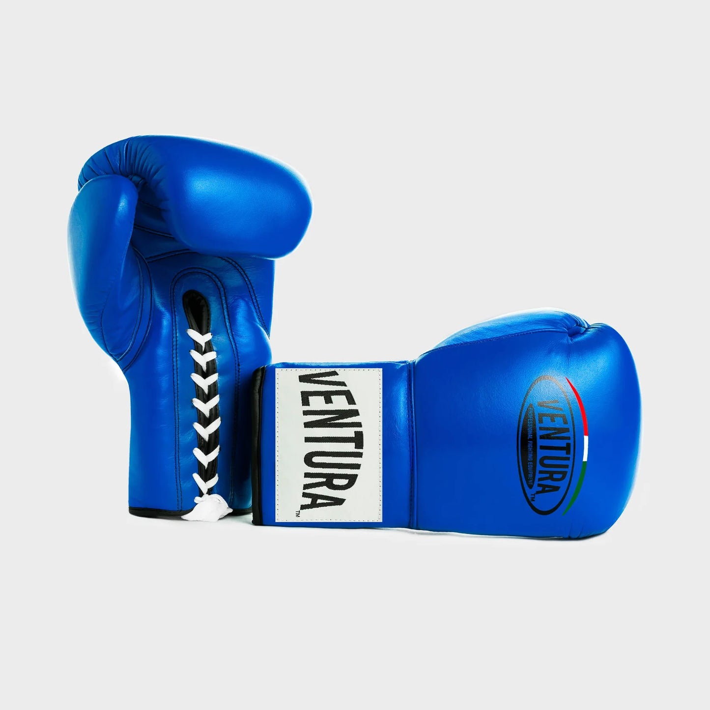 GANTS DE BOXE À LACETS EN CUIR VÉRITABLE