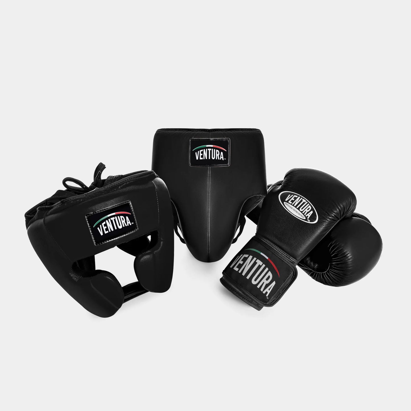 GANTS + CASQUE DE BOXE+ COQUILLE DE PROTECTION