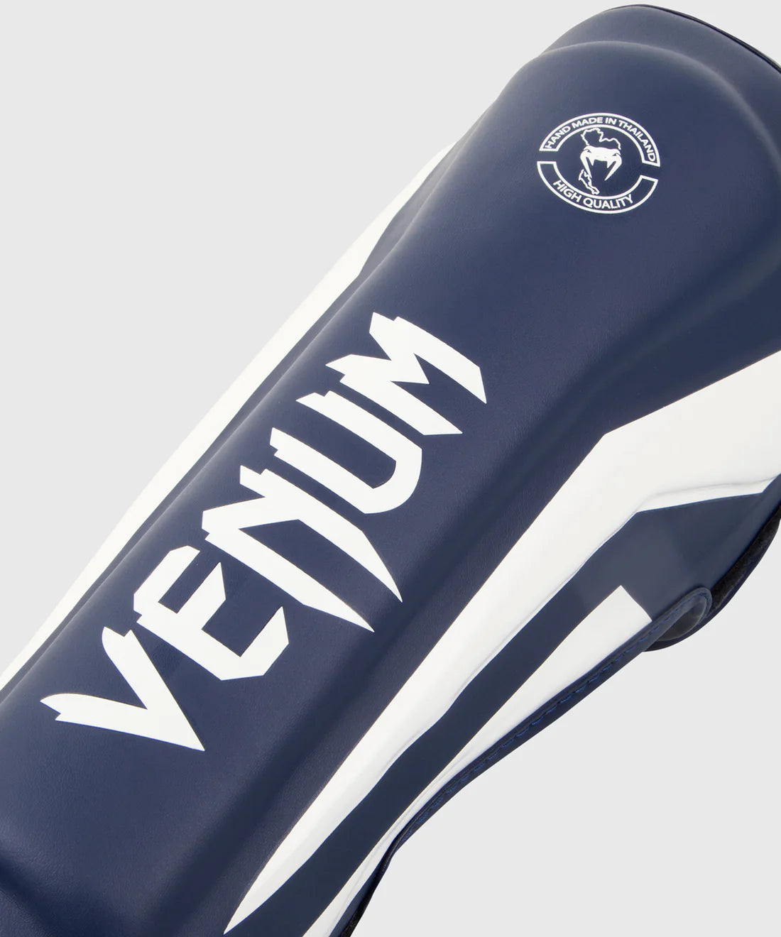 Protège-tibias Venum Elite - Bleu Marine/Blanc