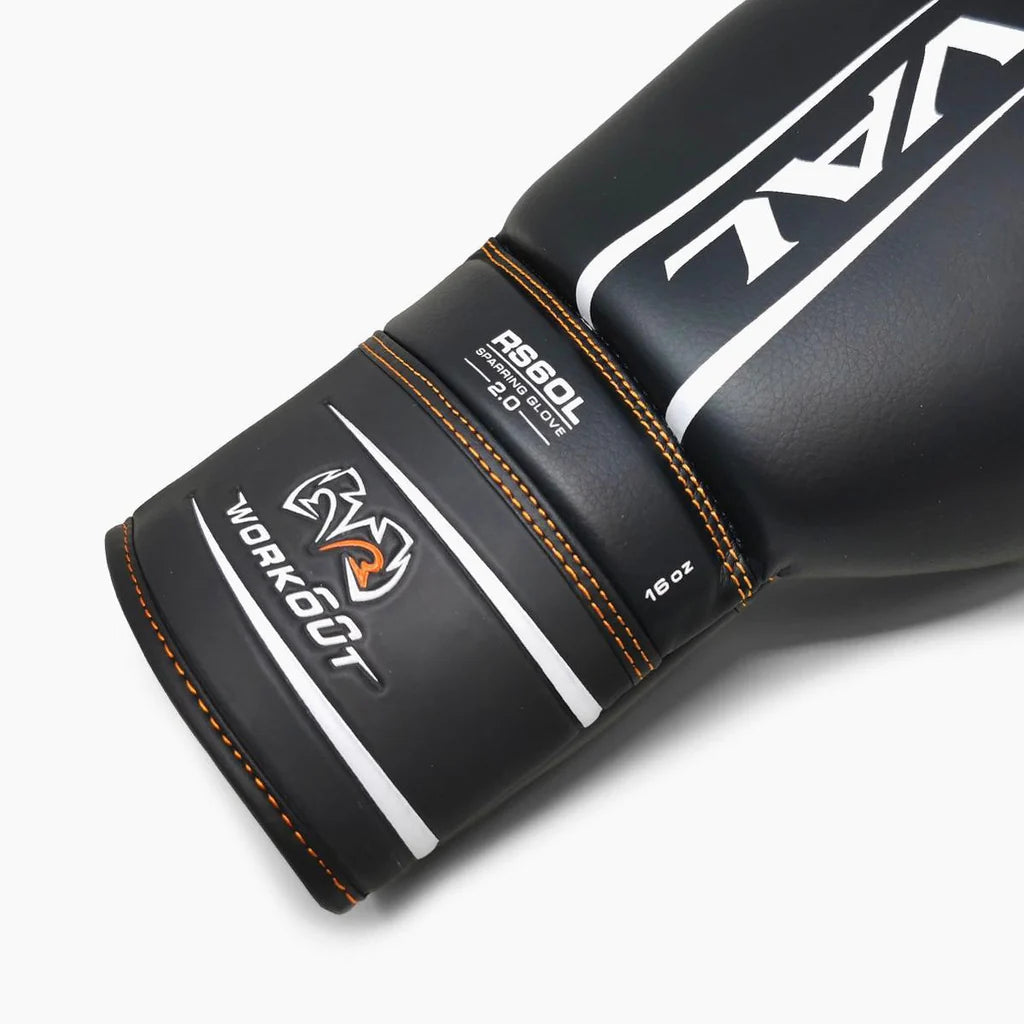 Gants de boxe Rival RS60 Sparring 2.0 noir