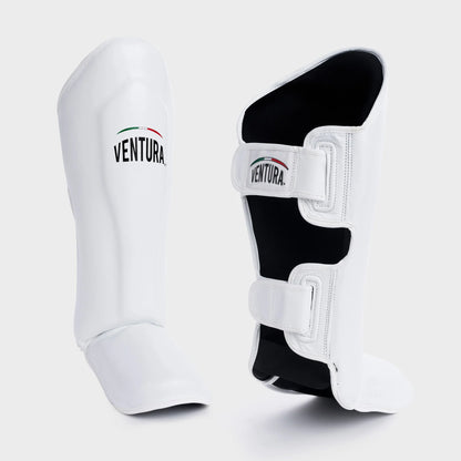 PROTÈGE-TIBIAS EN CUIR VÉRITABLE MUAY THAI, KICK BOXING E MMA