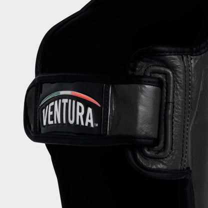 PROTÈGE-TIBIAS EN CUIR VÉRITABLE MUAY THAI, KICK BOXING E MMA