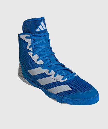 Chaussures De Lutte Adidas Adizero Mat Wizard 6 - Bleu/Blanc