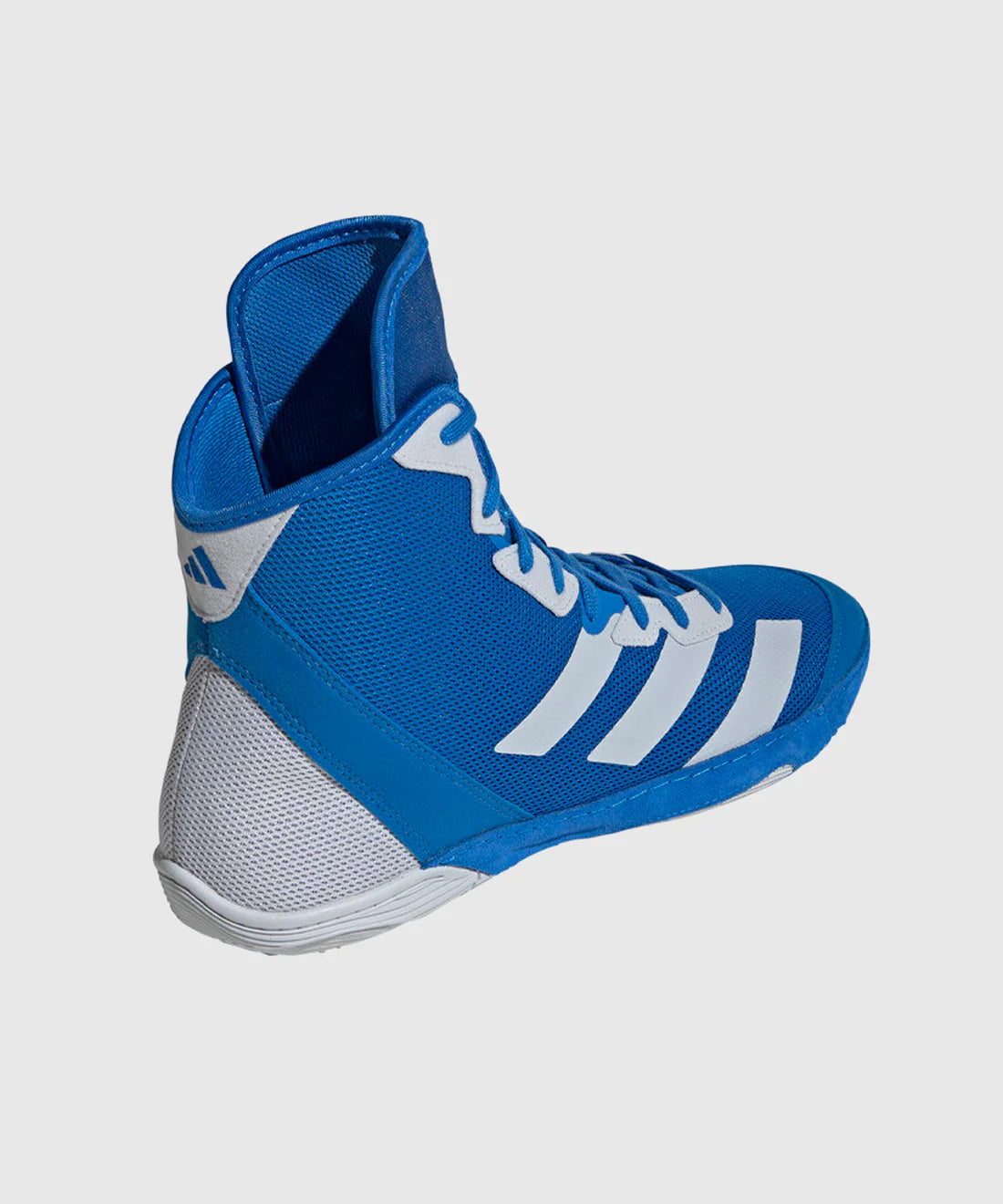 Chaussures De Lutte Adidas Adizero Mat Wizard 6 - Bleu/Blanc